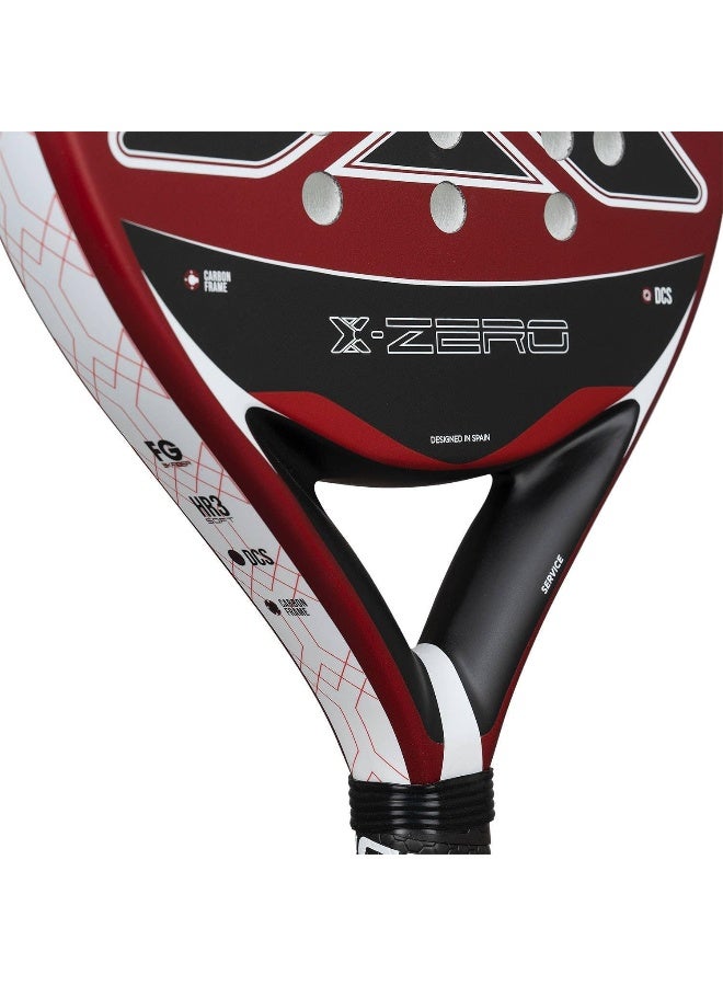 NOX X-Zero 2026 Padel Racket – 4” Grip, Round Shape, Soft Touch Control for Beginners & Casual Players- Red - Image 5