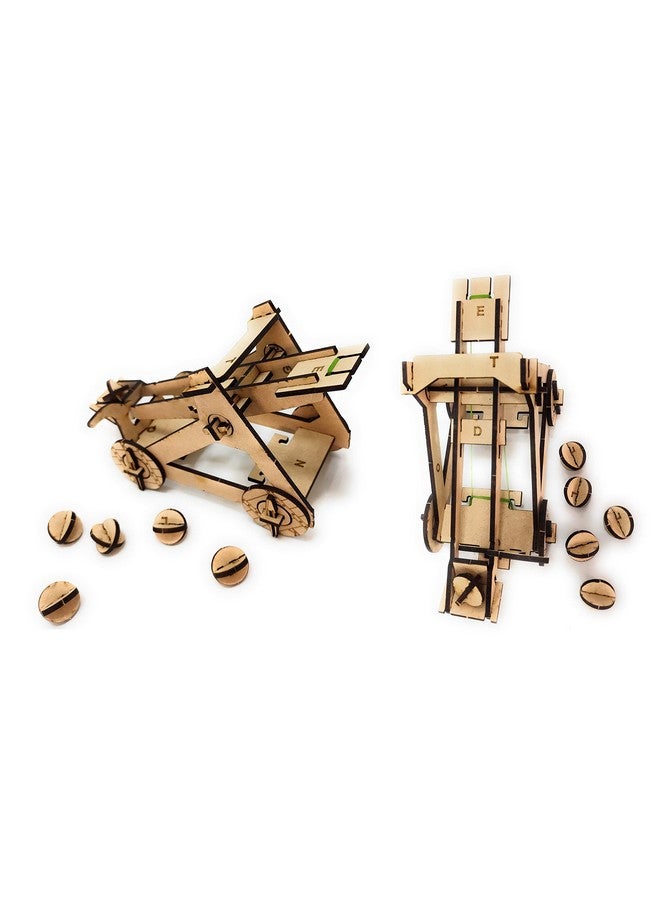 StepsToDo Catapult Making Kit | DIY STEM Model Kit | Make Your Own Catapult | Hands on Learning Toy - Image 5