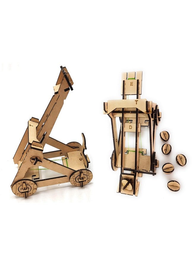StepsToDo Catapult Making Kit | DIY STEM Model Kit | Make Your Own Catapult | Hands on Learning Toy - Image 3