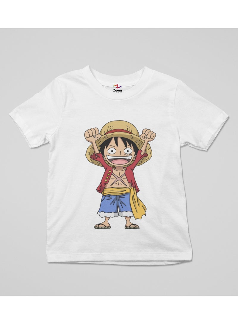ZOOM White t-shirts one piece design 