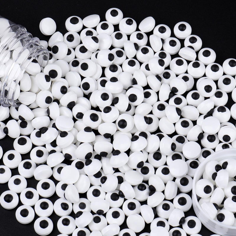 SweetGrove Edible Candy Eyeballs Eyes Sprinkles for Cake Decorating 1 cm Eyeballs Sprinkles for Halloween Christmas Cupcake Toppers Chocolate Cookie Ice Cream Decoration - Image 3