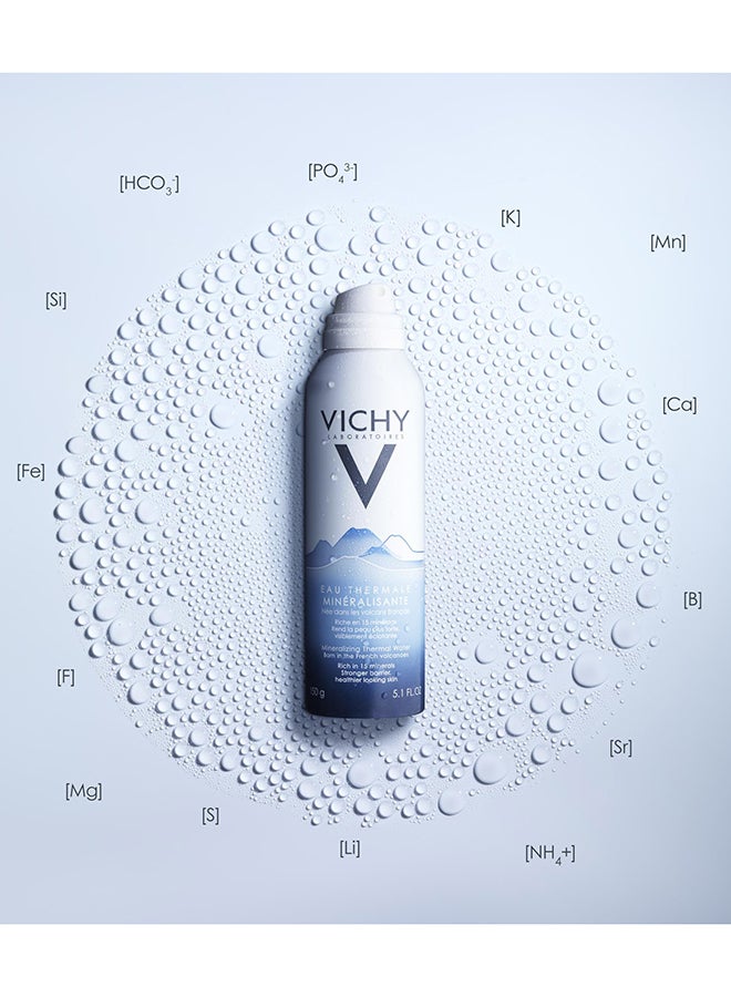 VICHY Mineralizing Thermal Water Hydrating Face Mist With Natural Antioxidants 150ml - Image 3