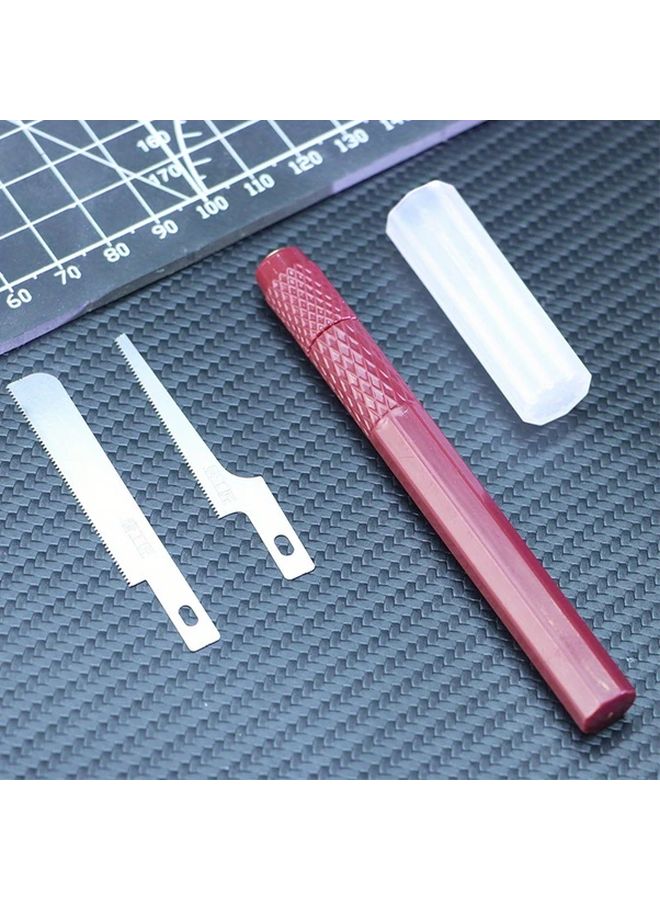 3pcs Mini Hand Saw Model Craft Tool DIY Craft Blade Forming Knife For Audiophiles - Image 1