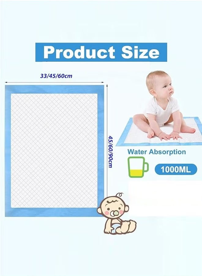 Disposable Baby Diapers Breathable Pads Super Absorbent Changing Pads Leak-Proof Mats Bed Table Protector Mat(S)  - Image 2