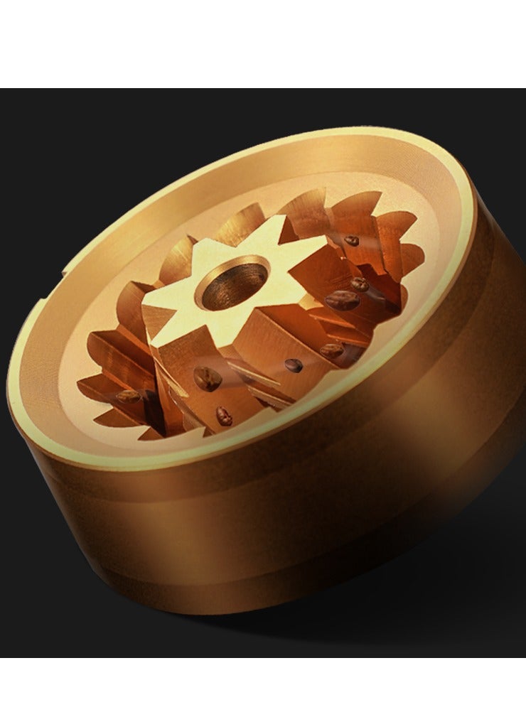 زيروهيرو مطحنة القهوة اليدوية ZEROHERO Z5 بوظائف مزدوجة، 100 إعداد للطحن، شفرات تيتانيوم CNC، جسم من سبائك الألومنيوم – مثالية للإسبريسو والصب اليدوي، سعة 20 غرام – متوفرة باللون الرمادي - Image 3