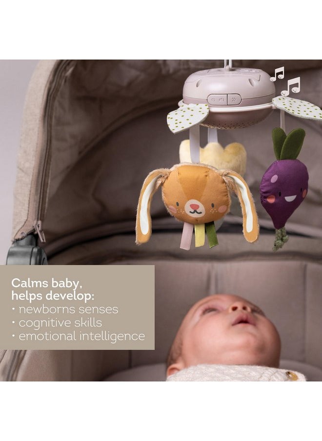 Taf Toys Taf Toys Garden Musical Mobile for Crib with Classical Melodies, Soft Hanging Toys, Promotes Motor Skills & Emotional Development, Large Clip for Easy Attachment, Suitable for Baby Boys & Girls  - Image 3