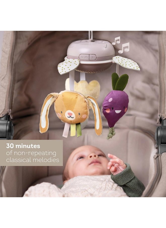 Taf Toys Taf Toys Garden Musical Mobile for Crib with Classical Melodies, Soft Hanging Toys, Promotes Motor Skills & Emotional Development, Large Clip for Easy Attachment, Suitable for Baby Boys & Girls  - Image 2