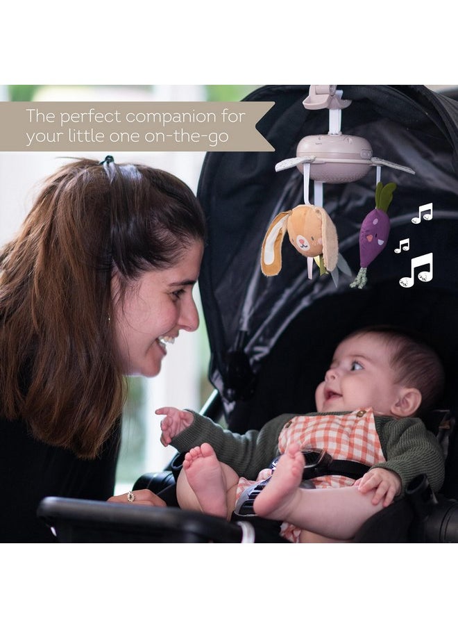Taf Toys Taf Toys Garden Musical Mobile for Crib with Classical Melodies, Soft Hanging Toys, Promotes Motor Skills & Emotional Development, Large Clip for Easy Attachment, Suitable for Baby Boys & Girls  - Image 4
