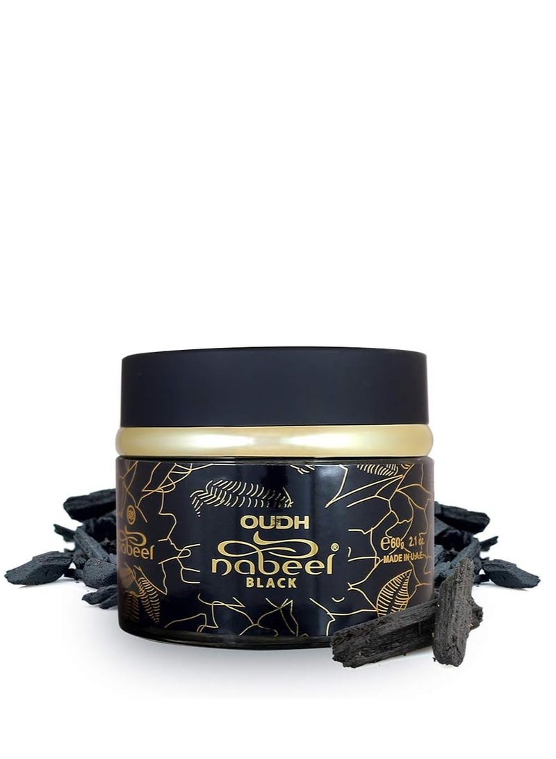 Nabeel Nabeel Perfumes Oudh Black Incense Solid Perfume For Unisex, 60 gm  - Image 3