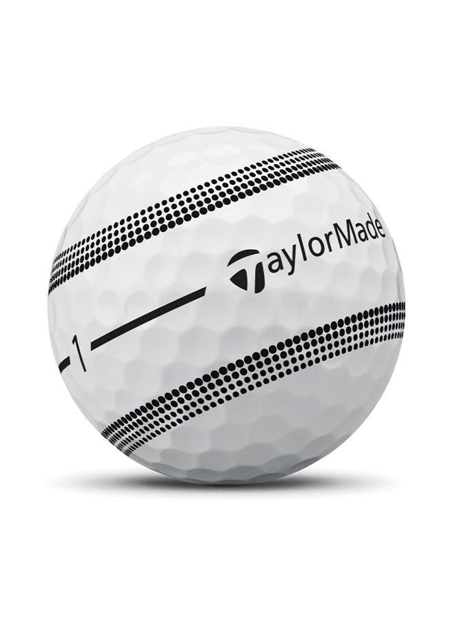 TaylorMade جولف 2024 TP5X Stripe ONE Dozen كرات جولف - Image 4