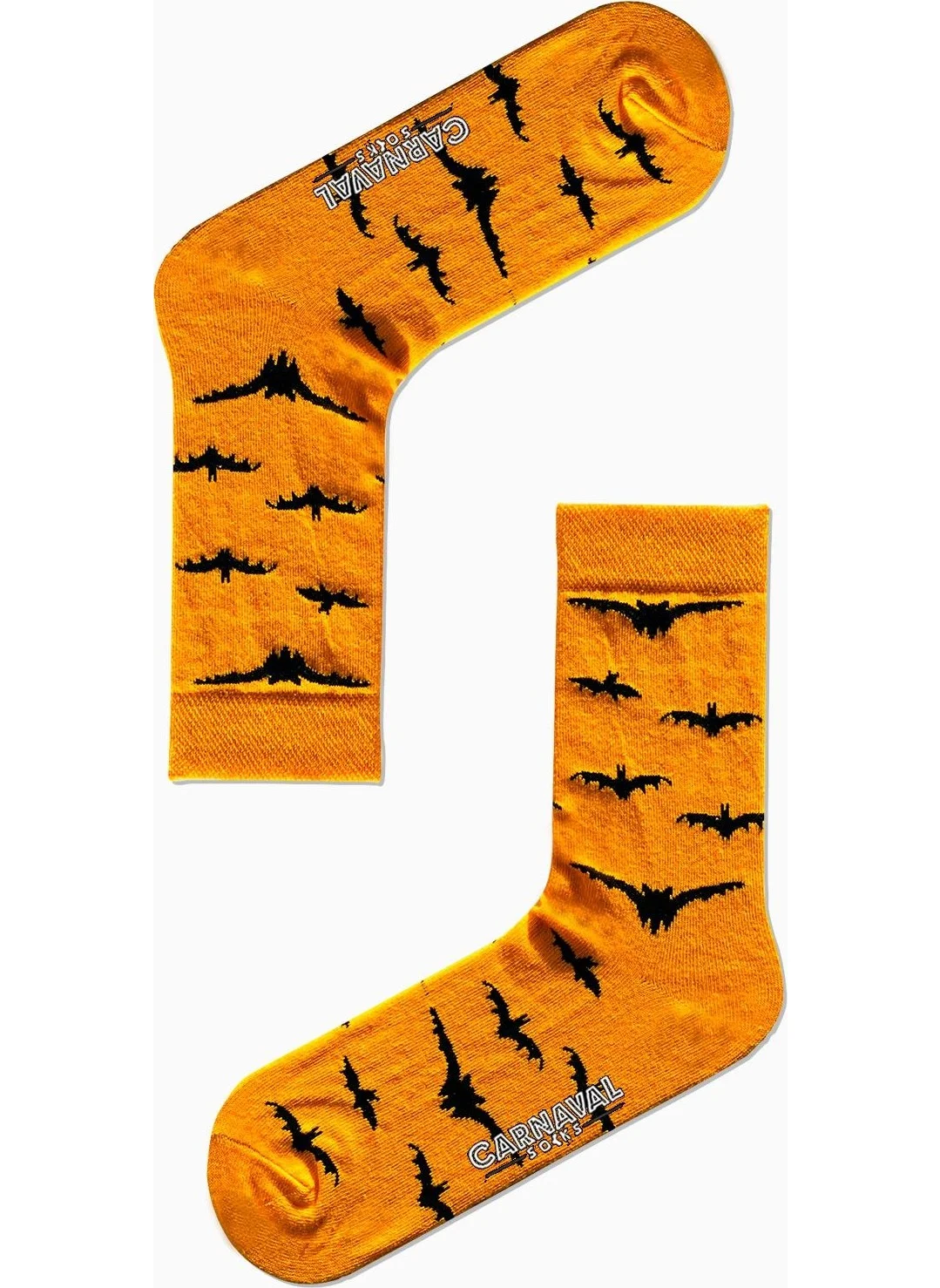 Carnaval Socks Bat Patterned Colorful Socks
