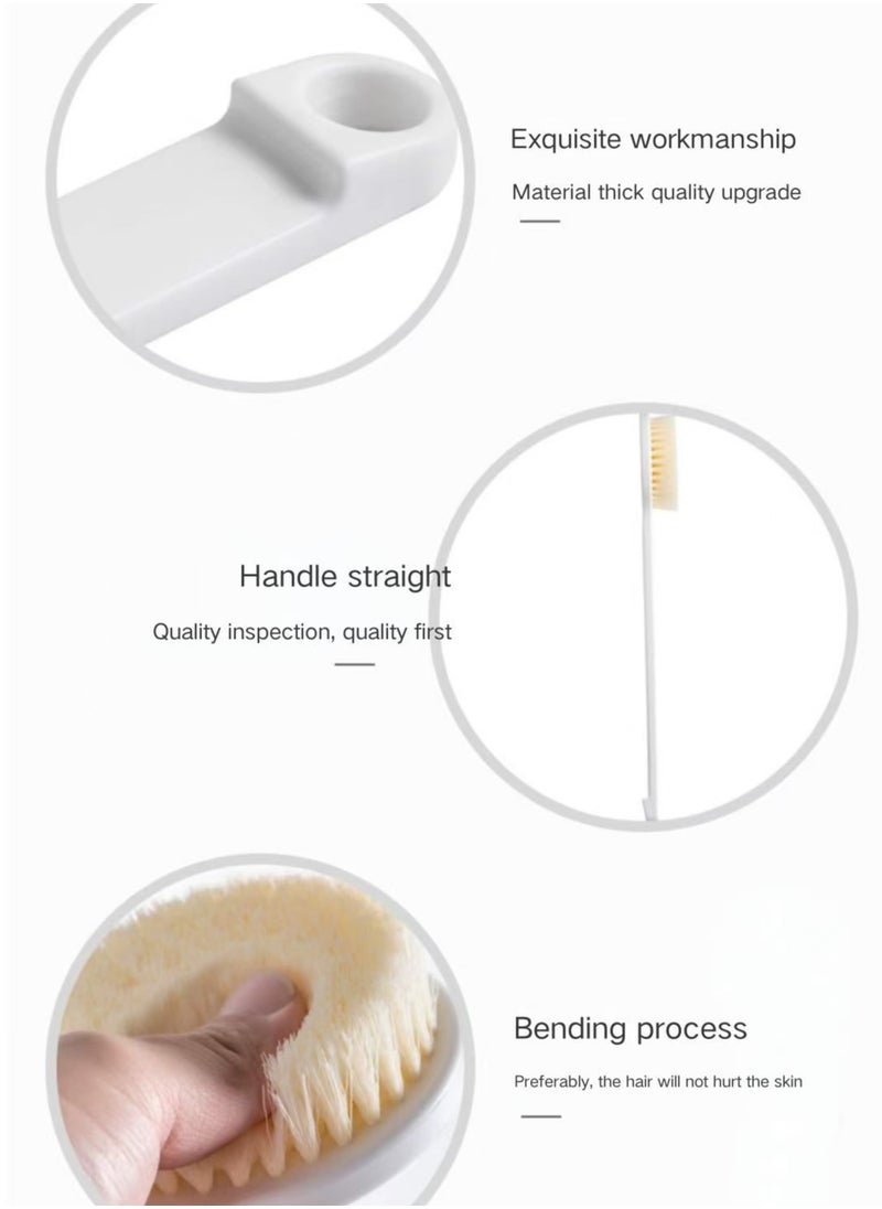 Generic Skyline Brush Dry Brushing Shower Bath Brush Long Handle Gentle Back Skin Scrubber  - Image 5
