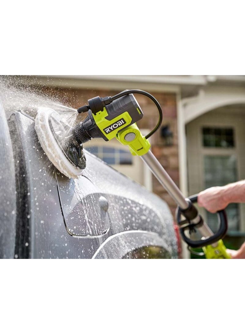 Ryobi 18V Cordless Telescopic Electric Cleaner - Deep Cleaning Without the Hassle - Image 1