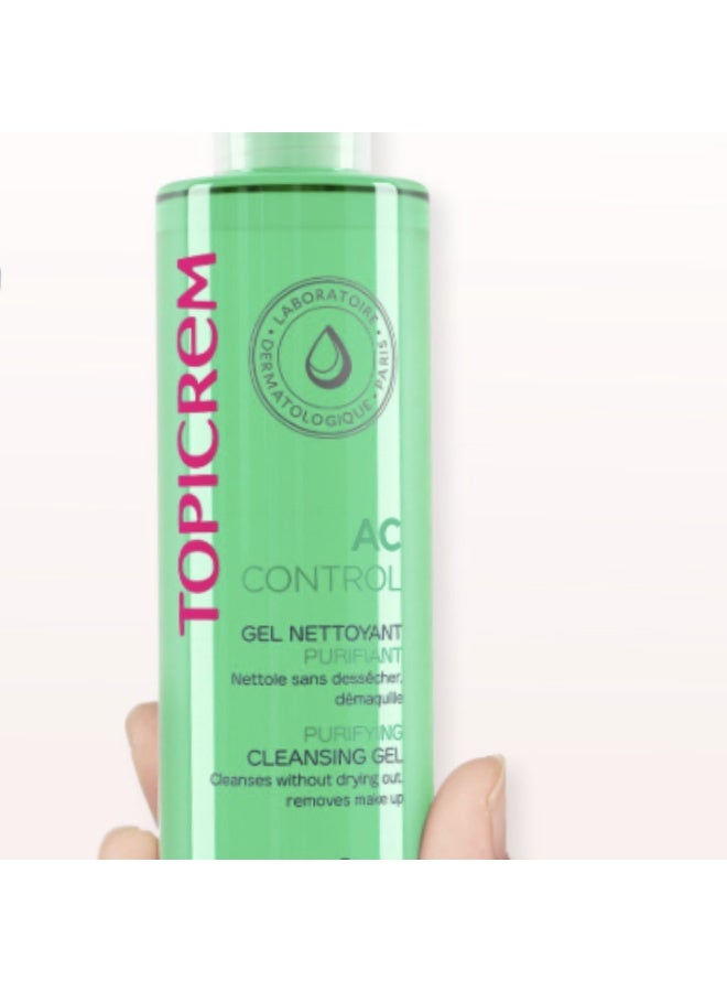 Topicrem Ac Purifying Cleansing Gel 400ml - Image 4
