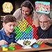 BBnote 64PCS Stack Game for Adult Kids Tetra Board Tower Games for Family Travel Party 2 Players Balance Stacking Toy Team Toys Building Block - Image 3