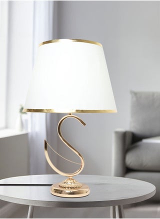 White gold letter S design