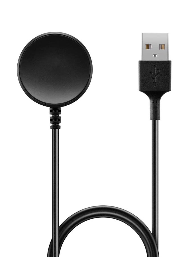 Universal Charging Cable For Samsung Galaxy Active 2 Smart Watch Black  - Image 1