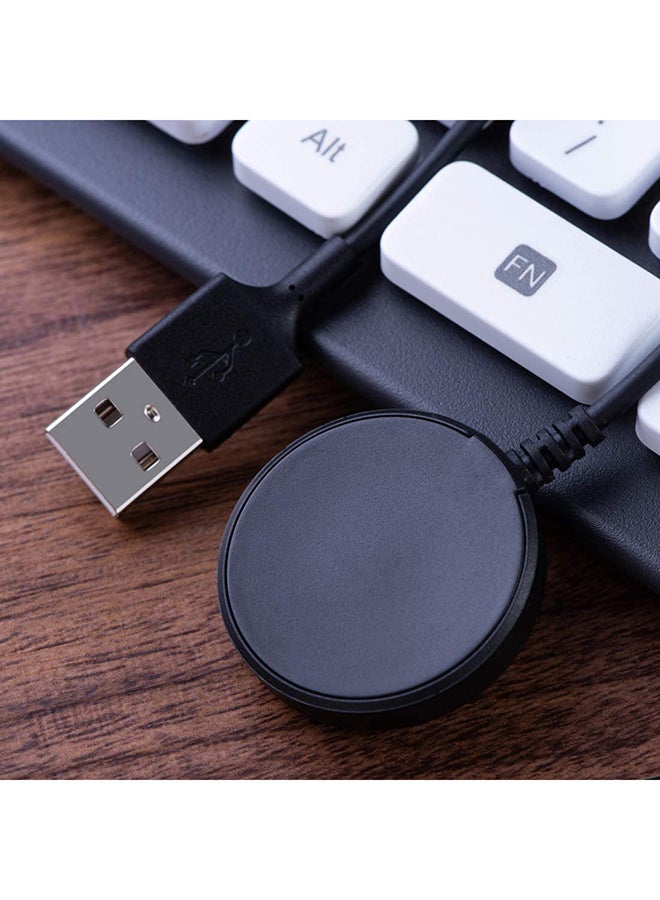 Universal Charging Cable For Samsung Galaxy Active 2 Smart Watch Black  - Image 2