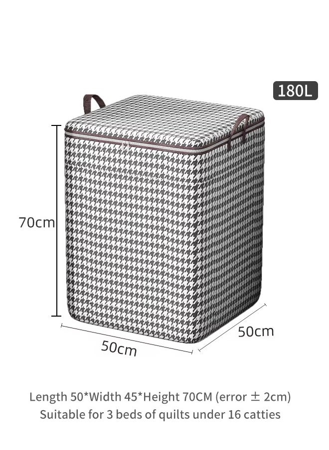 Generic Clothes Storage Box,Storage Bins Organizer with Handle,Capacity Storage Bag for quilts blankets bedding, Closet Organizers Storage Containers with Durable Handle/Zipper,Washable Cube Storage Bin for Clothes Wardrobe Home Bedroom Office  - Image 4
