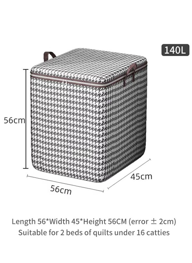 Generic Clothes Storage Box,Storage Bins Organizer with Handle,Capacity Storage Bag for quilts blankets bedding, Closet Organizers Storage Containers with Durable Handle/Zipper,Washable Cube Storage Bin for Clothes Wardrobe Home Bedroom Office  - Image 3
