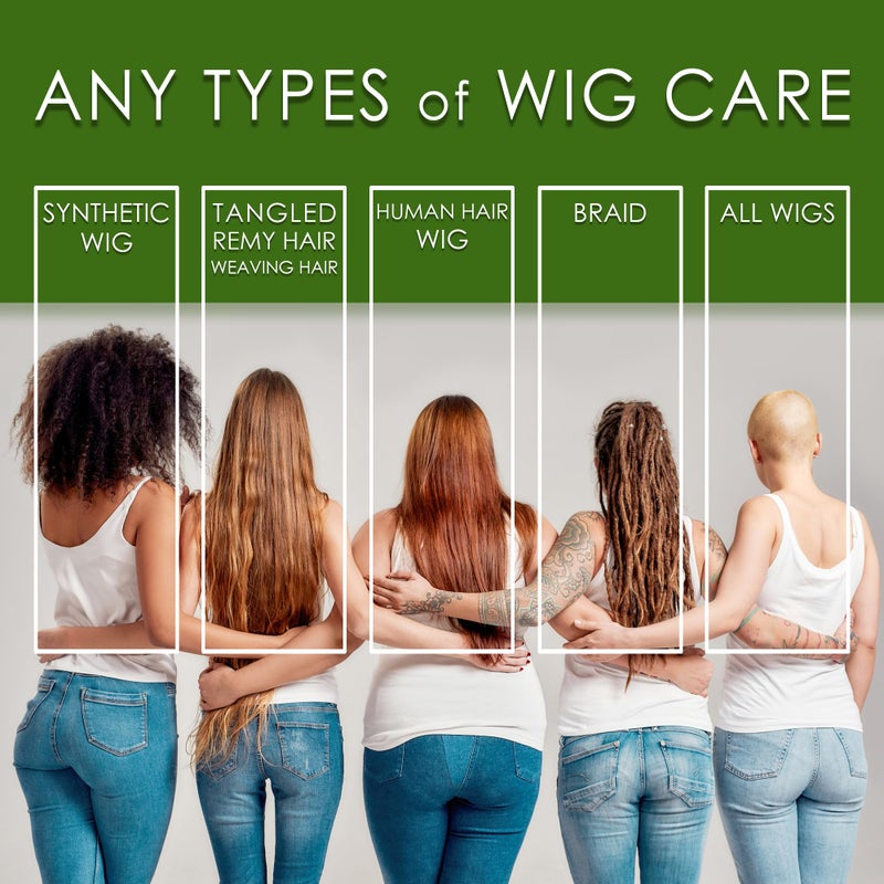 Awesome Synthetic Wig Leave-in Conditioner Spray, pH6, Professional Wig Care Solution, Detangle Spray, Moisturizes & Replenishes Synthetic Wigs, Easy Combing, Contains Coconut Oil, 7 fl oz - Image 4