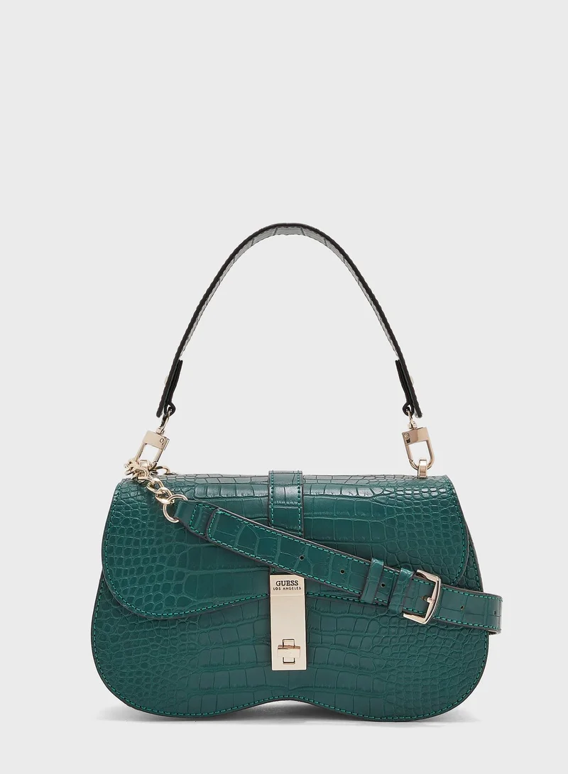 GUESS Asher Detach Drop Satchel
