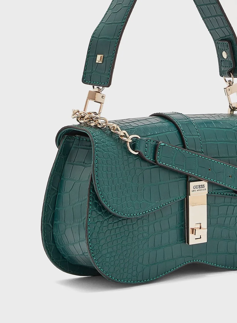 GUESS Asher Detach Drop Satchel