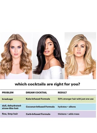 Dream Cocktail – Coconut-Infused 50ml – Mini No-Frizz Conditioner for Smooth Hair - view 4