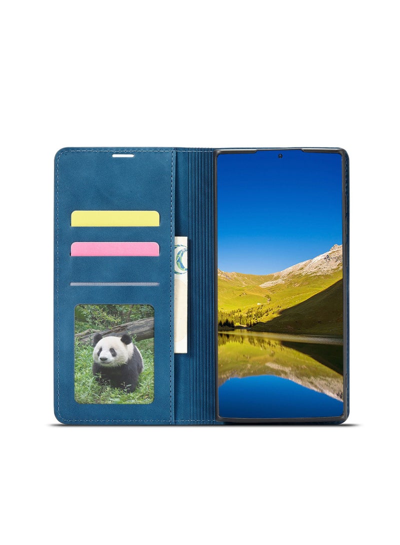 Suteni Flip Cover Leather Protective Case for Samsung Mobile Phone - Image 3