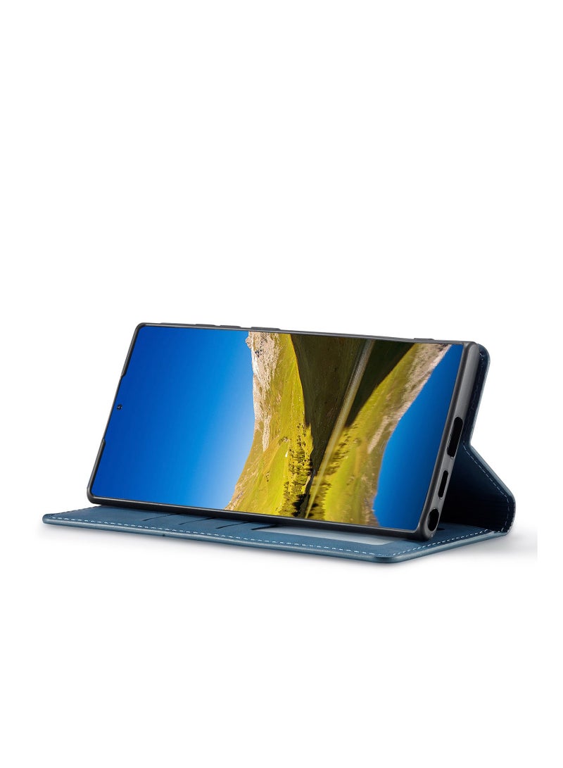 Suteni Flip Cover Leather Protective Case for Samsung Mobile Phone - Image 2