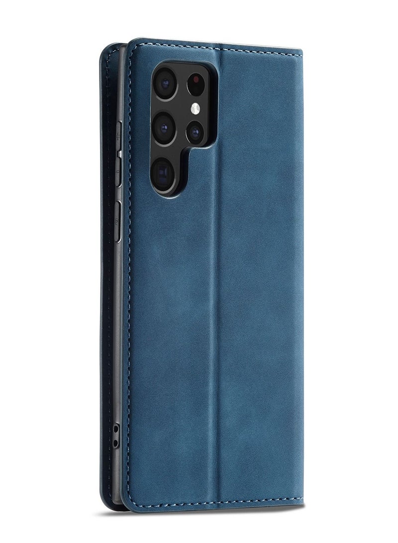 Suteni Flip Cover Leather Protective Case for Samsung Mobile Phone - Image 1