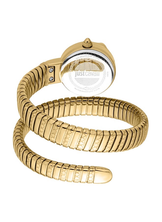 Just Cavalli Lady Snake Cerchio Snake JC1L301M0025 - Stainless Steel Female Quartz 2 hands - Image 3