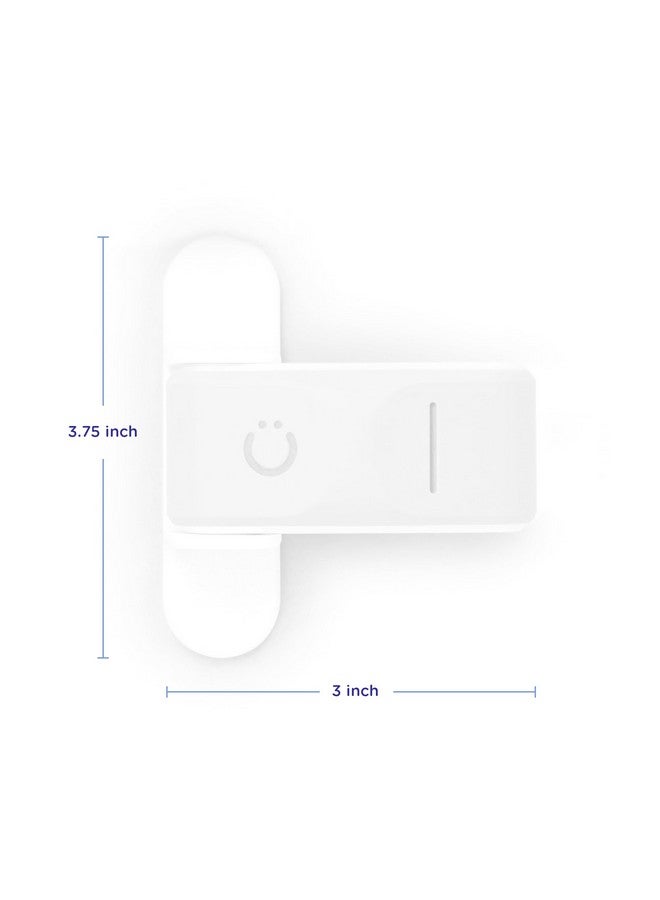 Ubbi Door Pinch Guards, Baby Proof Doors, Child Safety, Baby Finger Protectors, 2 Pack, White - Image 2