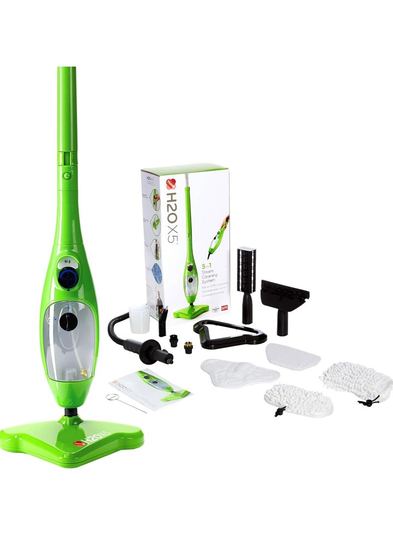 Dual Head Steam Mop and Handheld Steam Cleaner for Kitchen Floor Tiles Hardwood Floors Grout Cleaner Upholstery Carpet Cleaner 5*1 - Image 1