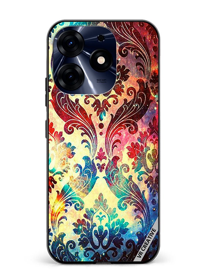 VR CREATIVE Protective Case Cover For Tecno Spark 10 Pro Floral Design Multicolour - Image 1