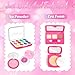 INNOCHEER Pretend Makeup for Toddlers Toy Play Makeup Set for Kids 35 Toddler Makeup Kit Pretend Fake Makeup for Kids Princess Toddler Toys for Girls Gifts Toys for 3 4 5 Year Old GirlsNot Real Makeup - Image 4