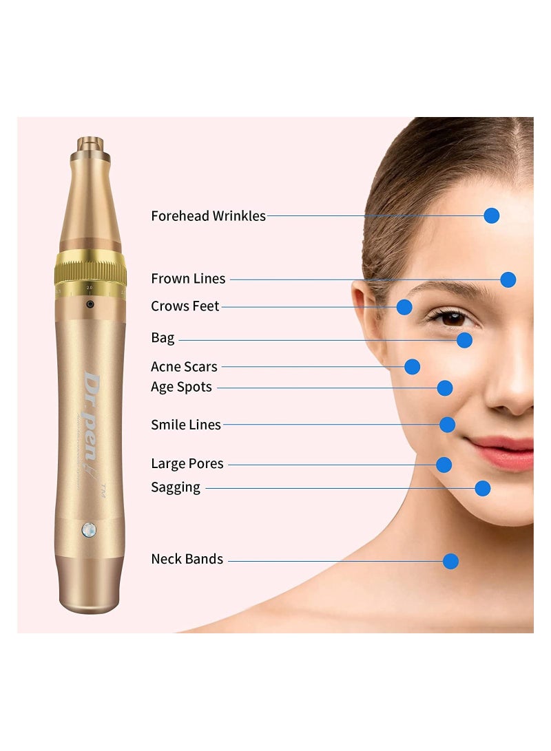 Dr pen Dr.Pen Ultima M5 Professional Microneedling Pen Wireless Electric Skin Repair Tools 12 Pins 2Needles - Image 2