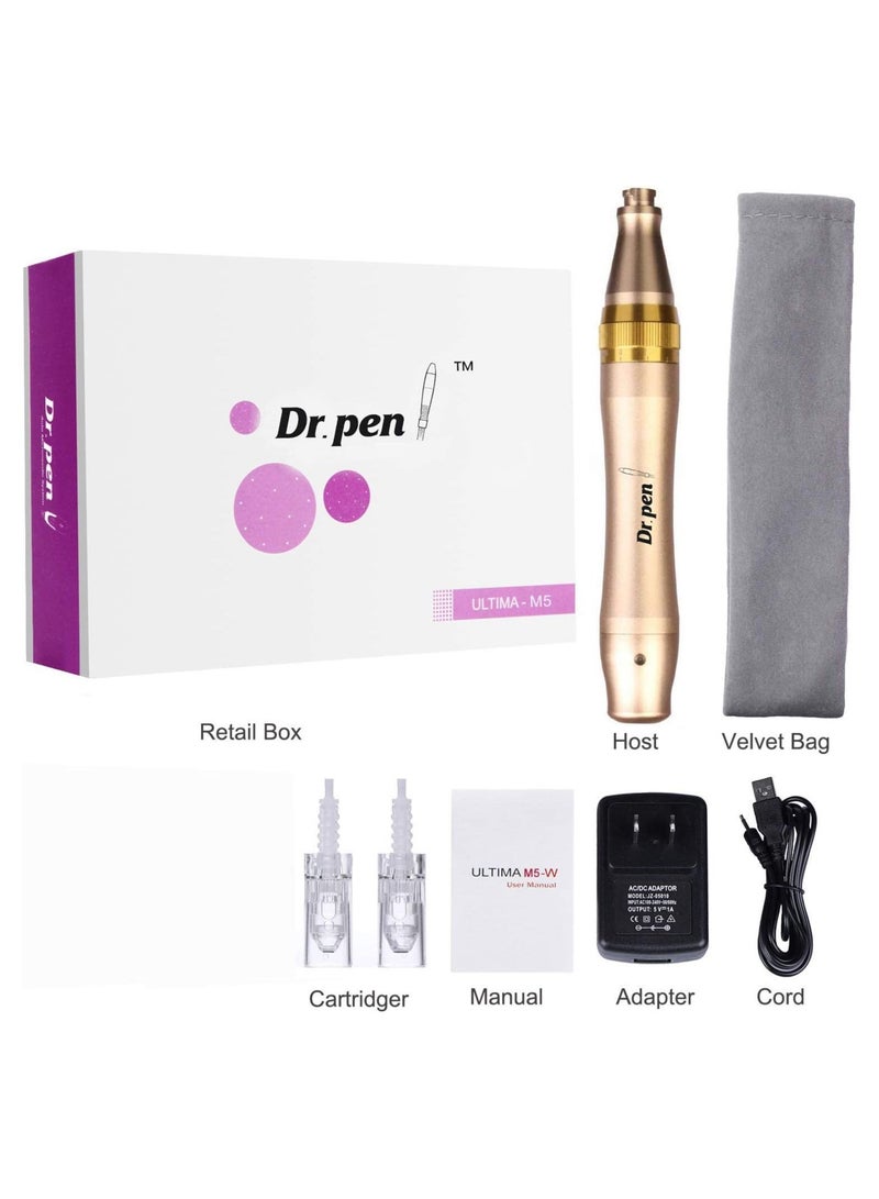 Dr pen Dr.Pen Ultima M5 Professional Microneedling Pen Wireless Electric Skin Repair Tools 12 Pins 2Needles - Image 3