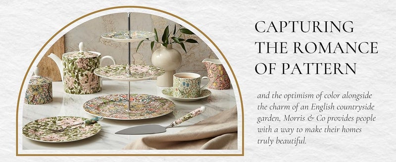 Spode Morris & Co 12oz Coffee Mug with Handle - Pimpernel | Porcelain - Dishwasher and Microwave Safe | Novelty Cup for Coffee, Tea, Hot Choco - Elegant for Brunch, Parties, Breakfast - Image 5