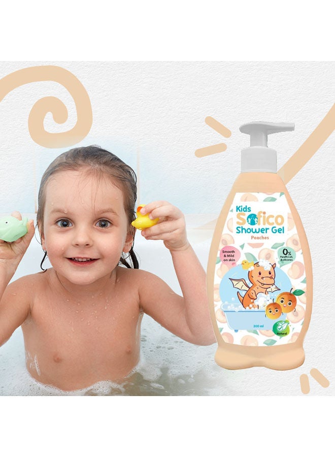 سوفيكو كيدز شاور جل الخوخ - Image 3