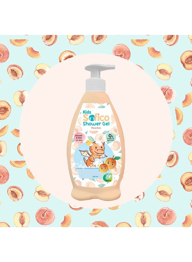سوفيكو كيدز شاور جل الخوخ - Image 4