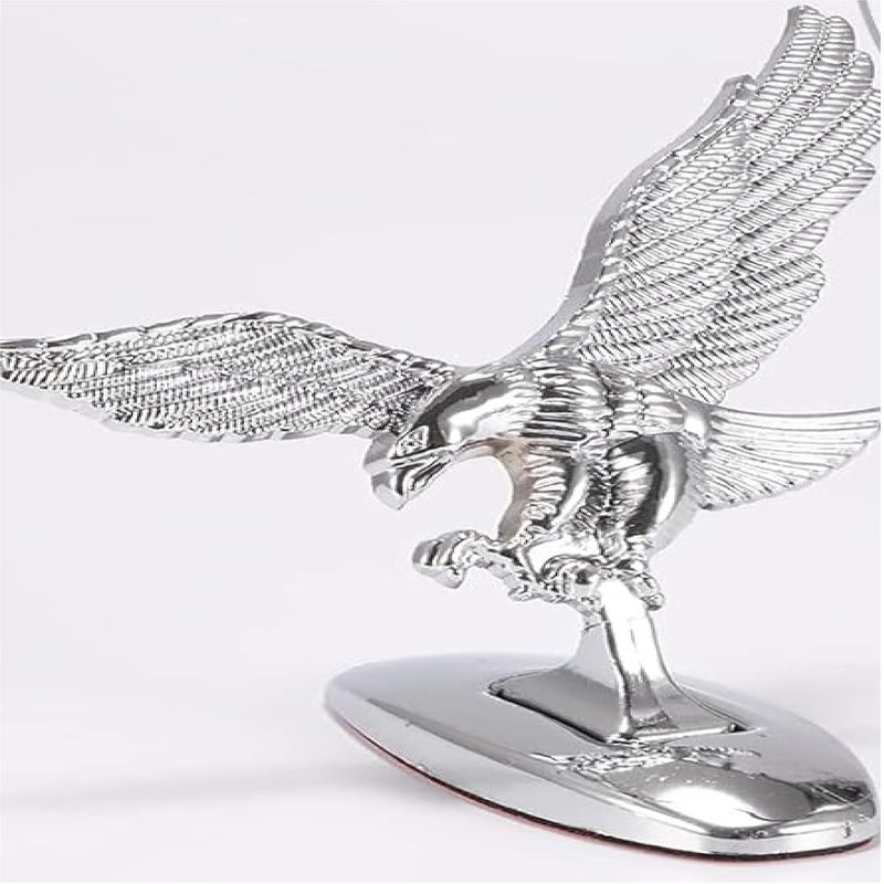 SmartFX SF SmartFix Eagle Car Front Hood Bonnet Emblem Sticker Metal Silver for Stylish Look of Your car, Universal - Image 4