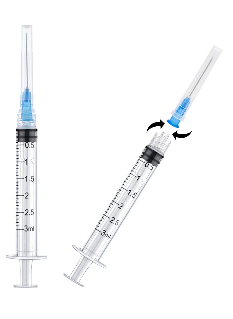 Medical Disposable Syringe 3ML With Needle Individually Sealed (10 Pieces) - Image 2