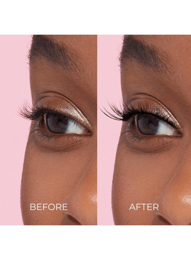 imPRESS Falsies Self Adhesive Eyelashes Eyelash Clusters Kit, 12mm-14mm Glam Volume Lashes, Black, No Glue Needed, Invisible Band, 24 Hours | 20 Clusters & Ergonomic Non-Stick Applicator - Spiky - Image 2