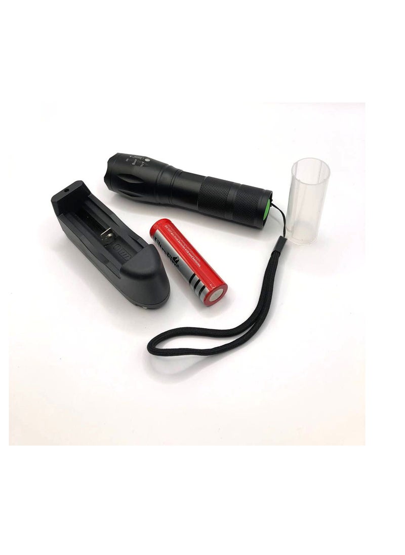 Generic High Quality Light Torch Ultra-Bright Outdoor Camping Torch Light Zoomable Flashlight  - Image 5