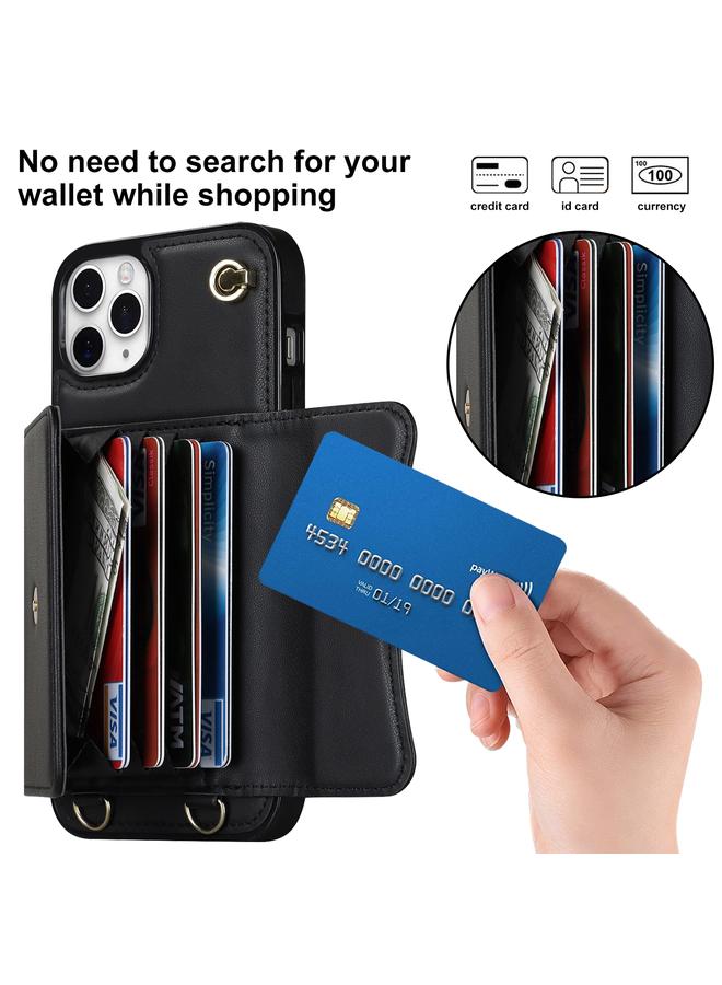 Zaboon Case For iPhone 11 Pro RFID Card Slot Phone Case with Long Lanyard - Image 2