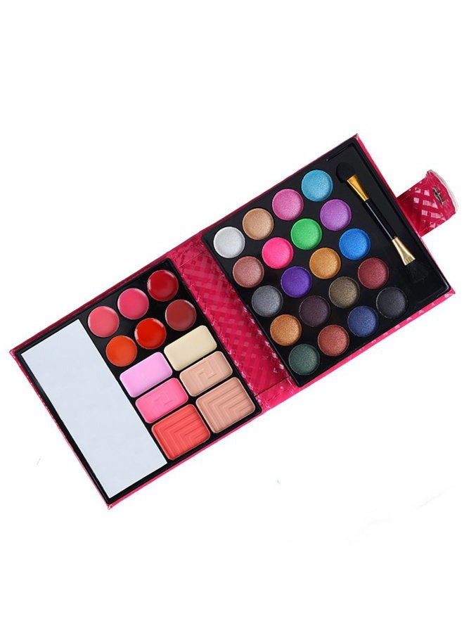 VolksRose Professional All In One Makeup Kit Colorful 20 Eyeshadow, 6 Lip Glosses 3 Blushers 2 Powder 1 Concealer 1 Mirror 1 Brush, Long Lasting Beauty Full Makeup Set, Present Gifts for Girls Women - Image 2