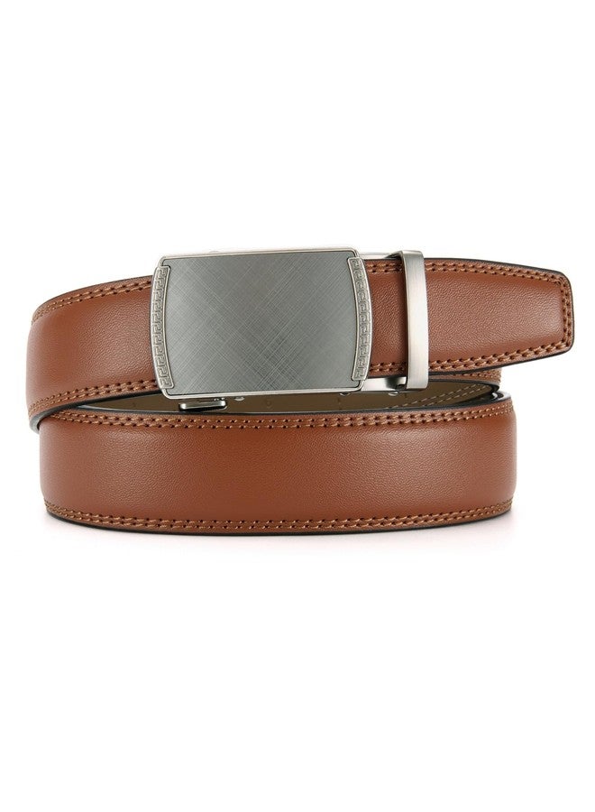 CHAOREN Mens Dress Belt - Mens Ratchet Belt Leather for Dress Pant - Micro Adjustable Belts Fit Everywhere - Image 5