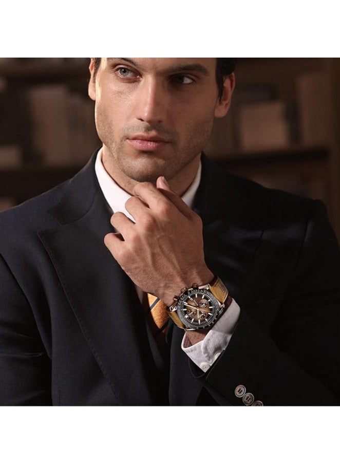 بينيار ساعات رجاليه  كوارتز ضد الماء - Image 2