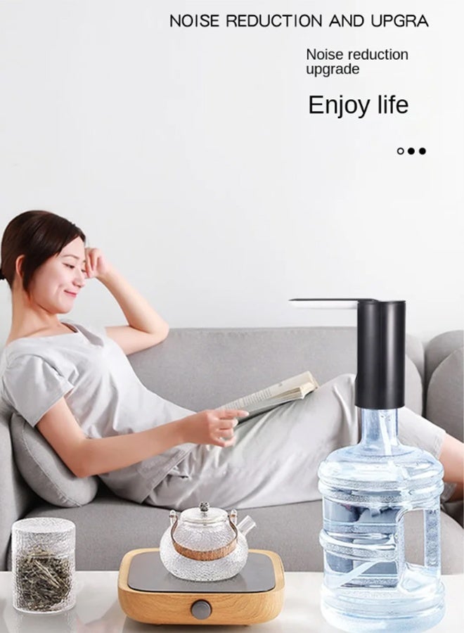New Button Control Water Dispensers Electric Convenient Foldable Water Bottle Pump Portable Automatic Dispenser Pump for Home - Image 3